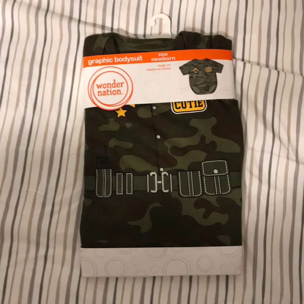 Wonder nation Cameo Onesie